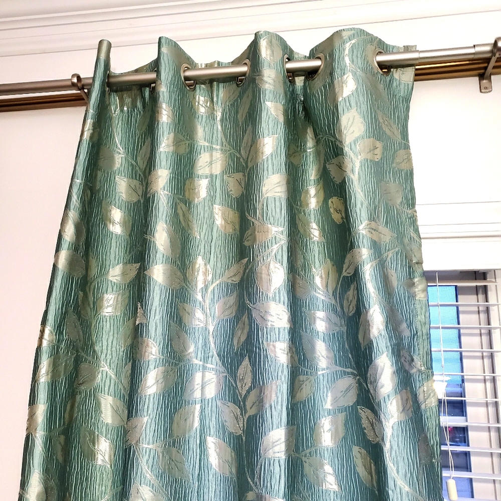 96" Silk Curtains
